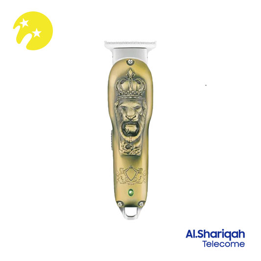 Green Lion Hair Trimmer 800 mAh Type-C Charge - Gold