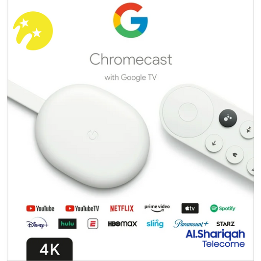 Google Chromecast with google tv 4K